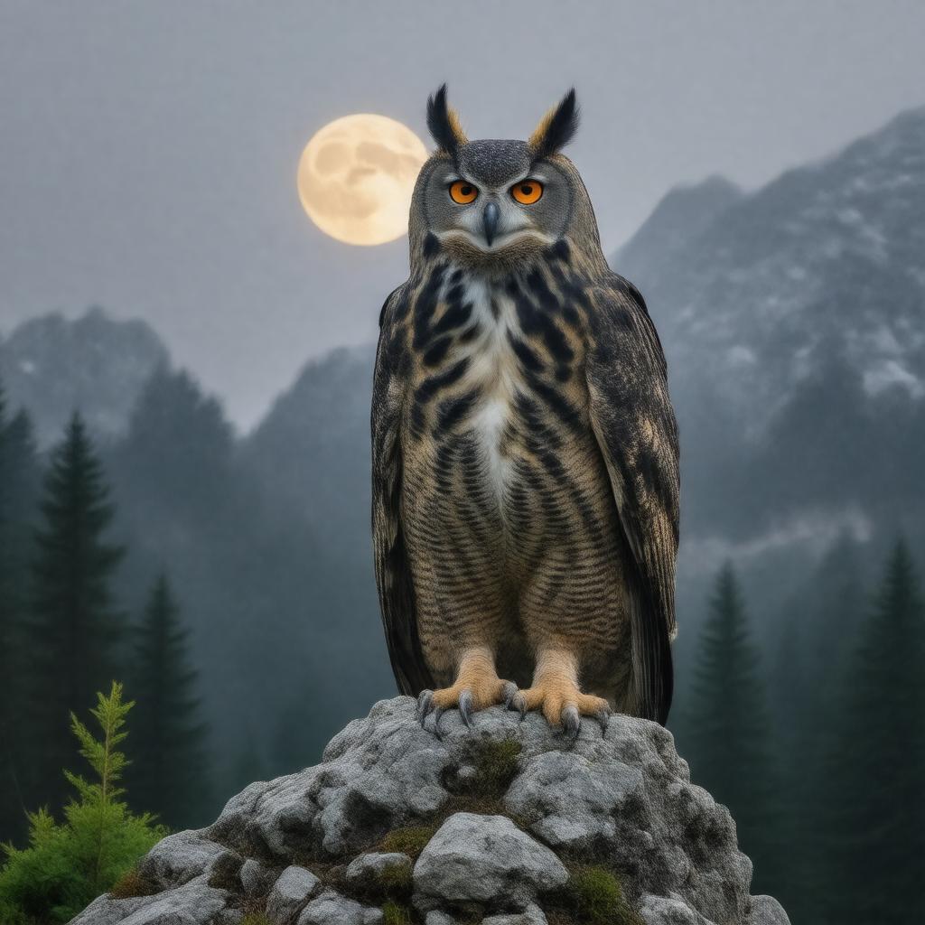 Eurasian eagle-owl